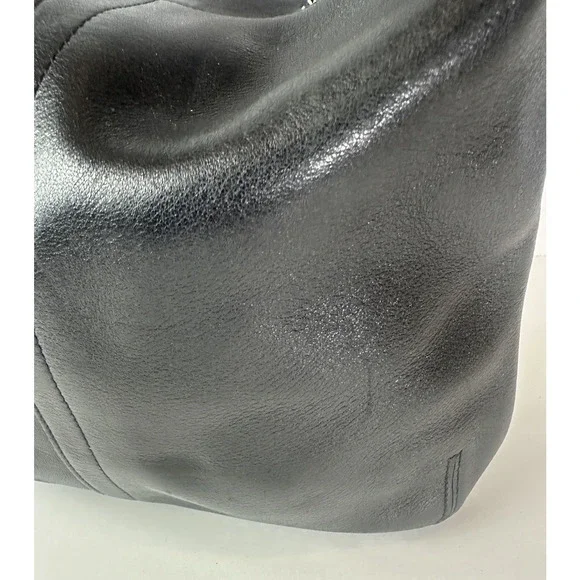 Coach Black Leather Slim Legacy Crossbody Shoulder Bag Adjustable 9326 Purse - Picture 14 of 16